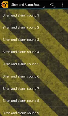 Siren and Alarm Prank Sounds android App screenshot 0